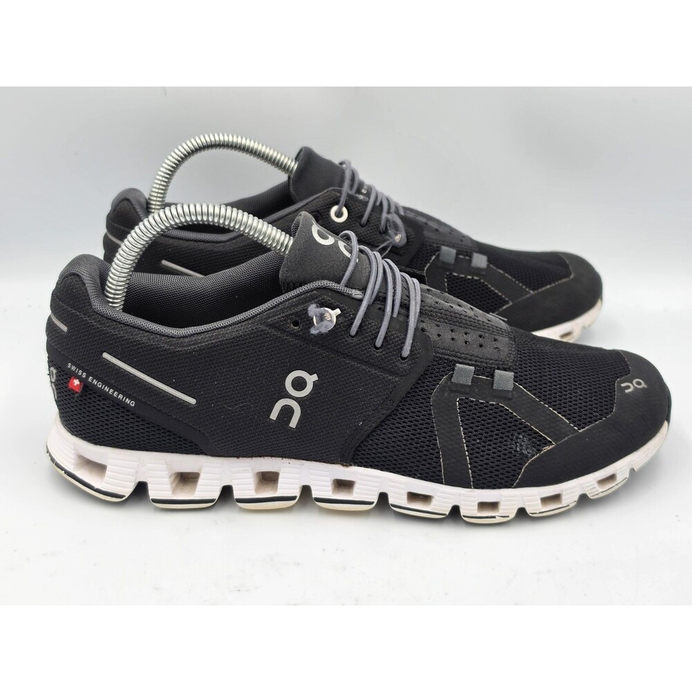 On Running Cloud Shoes Womens Size 9 Black White CloudTec Swiss Engineering